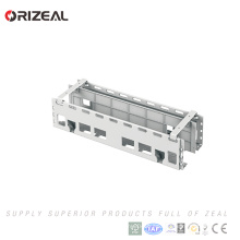 Protección plástica de la calidad excelente Bandeja de cable perforada plásticos reforzados para el escritorio de oficina